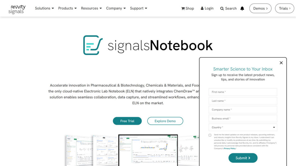 Signals Notebook