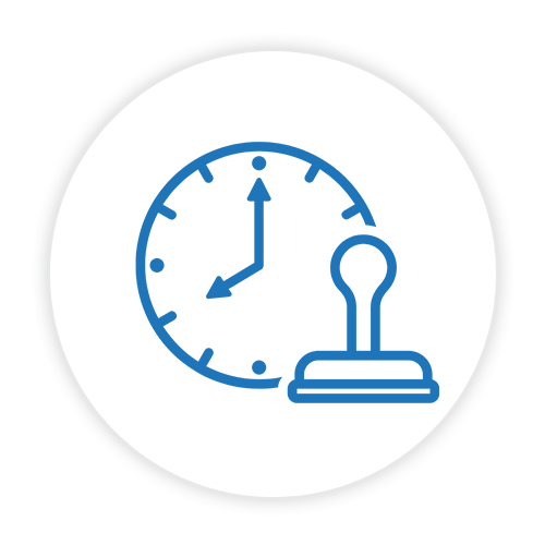 タイムスタンプ記録