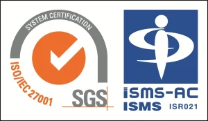 ISO/IEC 27001 SGS認証マーク・ISMS-AC認定シンボル